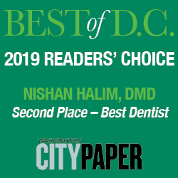 Best of D.C. Awards for Nishan Halim, DMD