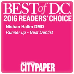Best of D.C. Awards for Nishan Halim, DMD